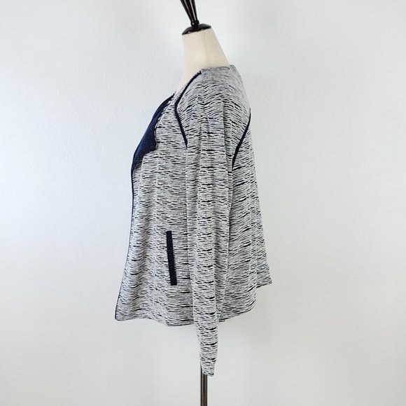 LEMON TART PLUS natalie open blazer blue Sz 1X - Picture 2 of 6